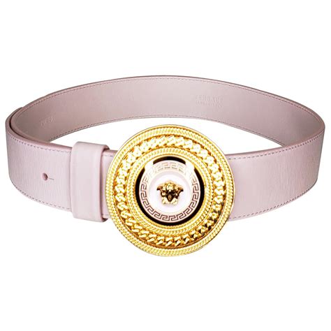 versace white and gold belt|Versace belt replacement.